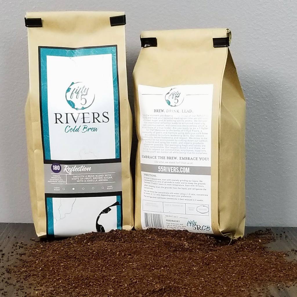 Cold brew coffee 4 bean blend - Reflection 180 coarse ground