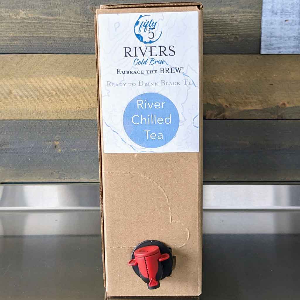 River Chilled Black Tea (unsweetened black tea) in a 5L Bag in a Box.